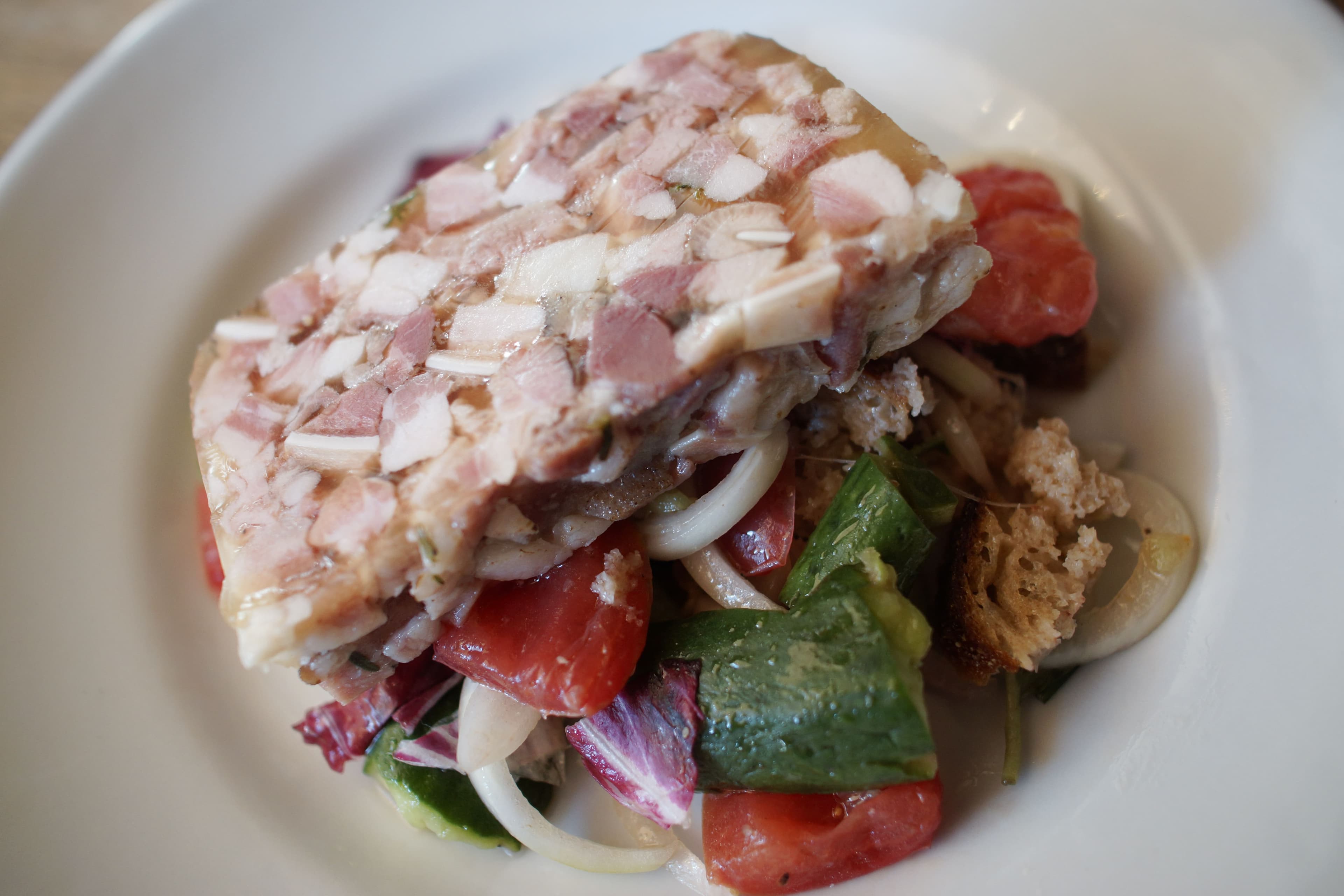 テリーヌのトスカーナ風サラダ